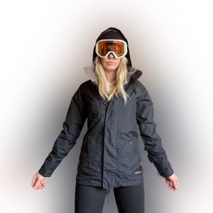 Women’s Burton Snowboard Jacket Size Small, black
